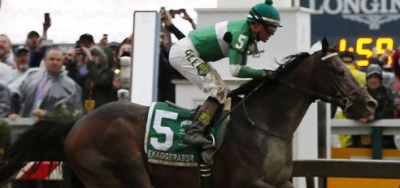 Exaggerator Denies Nyquist Shot at Triple Crown in Preakness Stakes